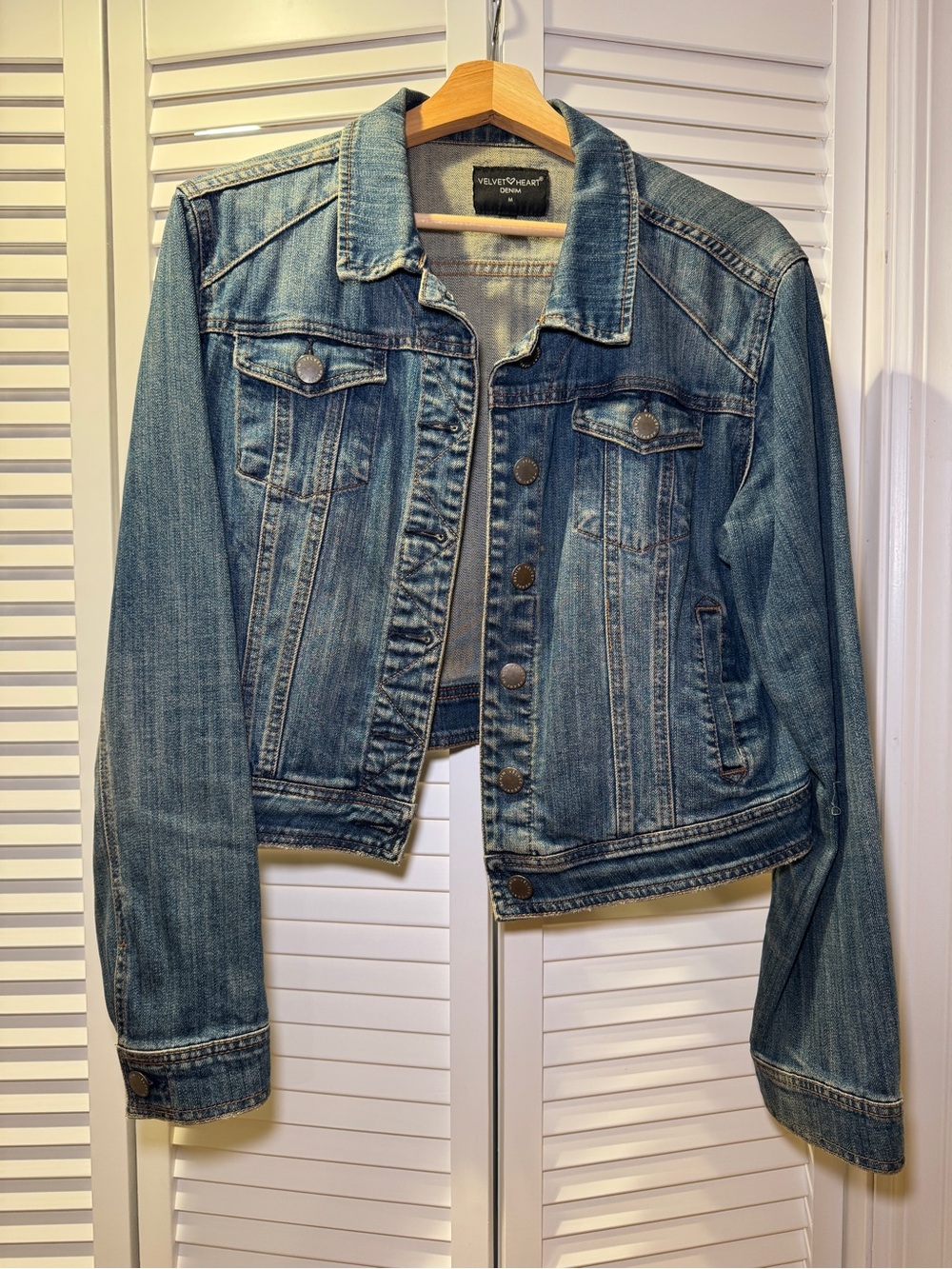 Velvet Heart Medium Blue Denim Jacket